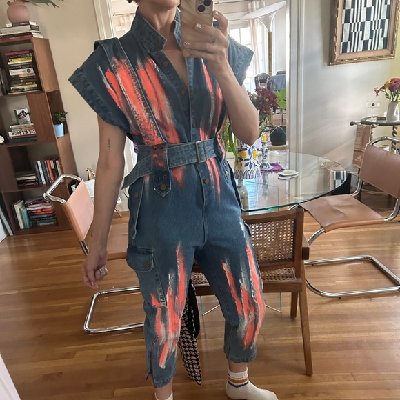 L’atiste Jeans Bodysuit - Painted - Picture 3 of 8